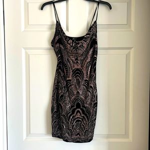 JUMP Apparel Sparkly Mini Dress